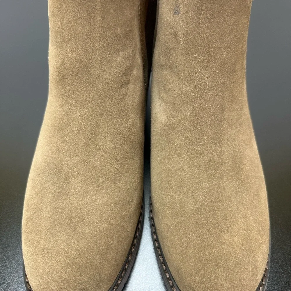 EMU Australia Suede Pioneer Chelsea Ankle Boots Size 8 Waterproof Merino‎ Wool